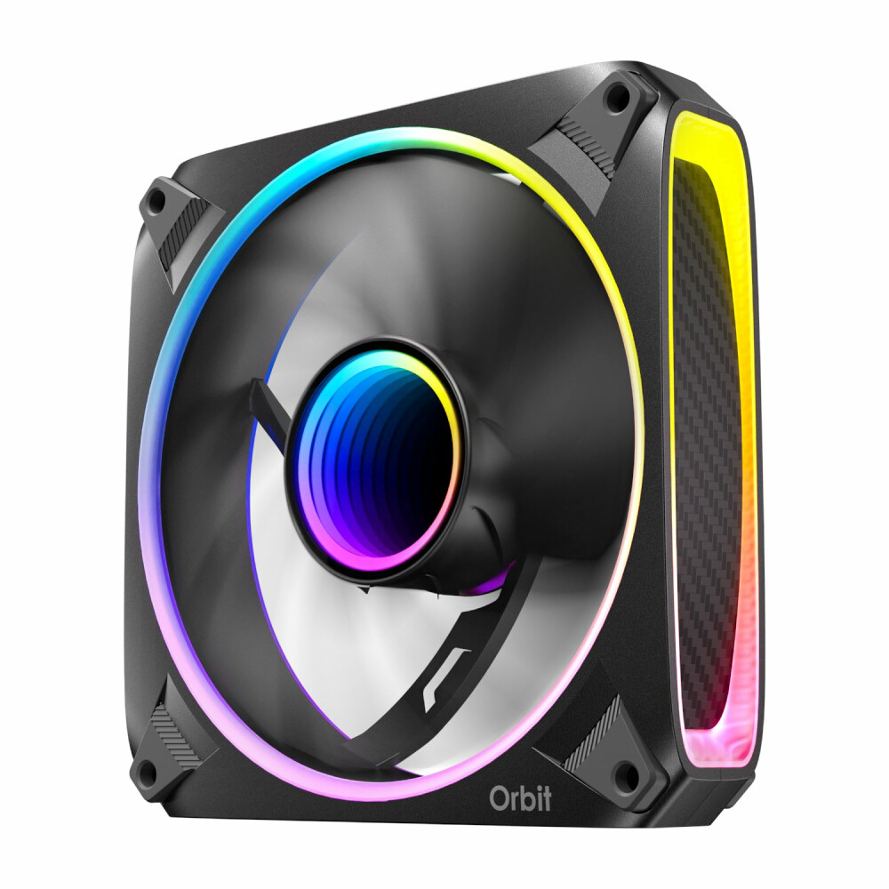 Antec ORBIT PWM 120mm ARGB Fan 3 Pack - Black